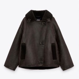 NWT Zara Double Faced Zara Jacket